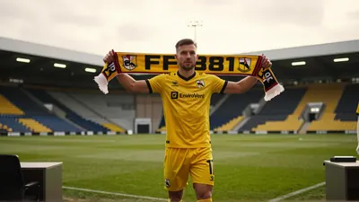 Harrogate Town signs new striker from Rotherham United, aiming to improve League Two standing, currently 23rd with 39 points